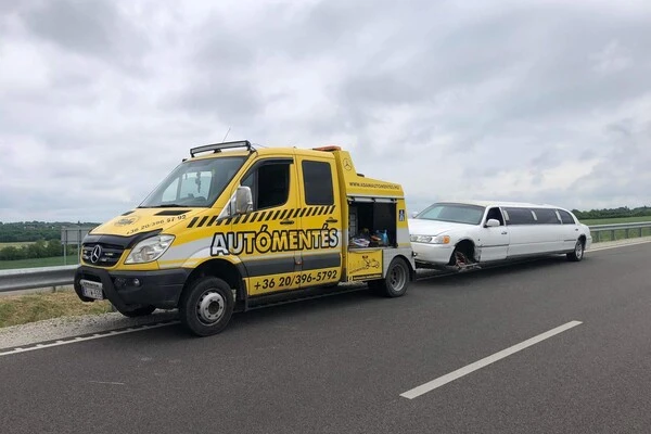 Műszaki mentés autópályán: szolgáltatások és árak!