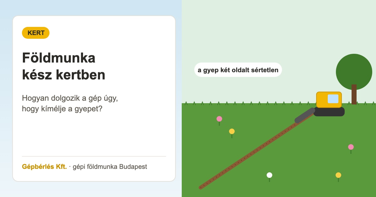 Földmunka kész kertben: hogyan dolgozik a gép úgy, hogy ne tegye tönkre a gyepet?
